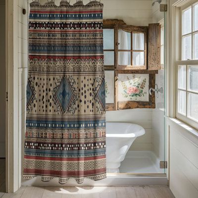 Boho Ferns - Premium Shower Curtain