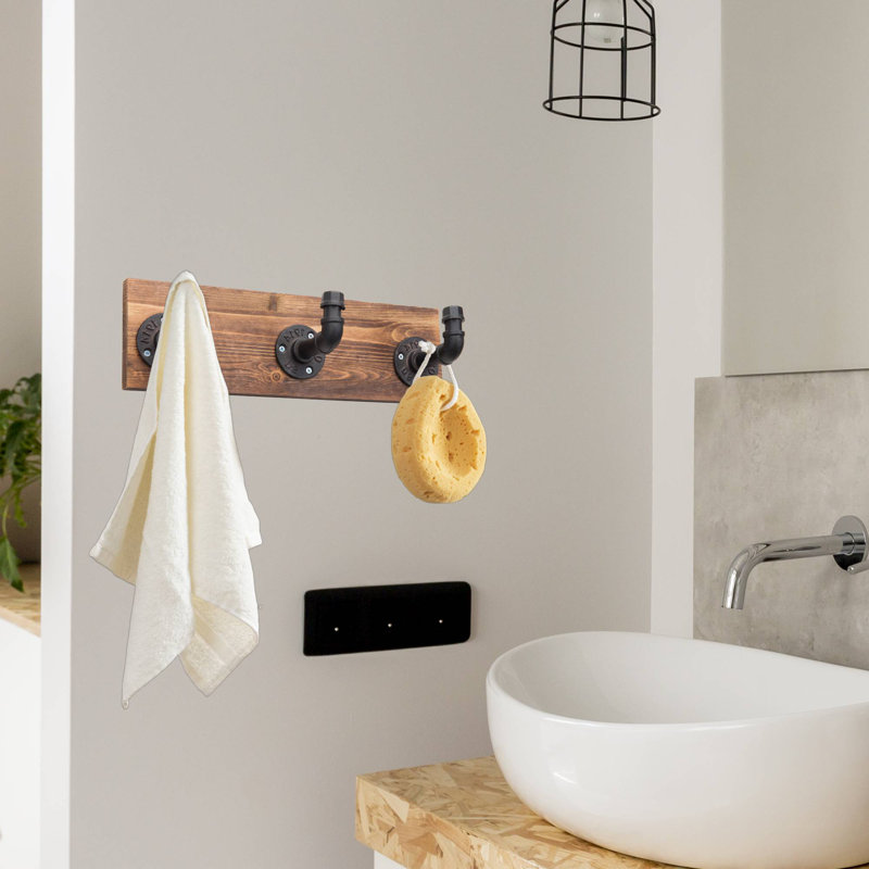 Crochets muraux pour la salle de bain