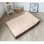 Lit pour chien Braham Jumbo - Mousse à mémoire de forme de 7 po d'épaisseur avec coussin, housse amovible et doublure imperméable