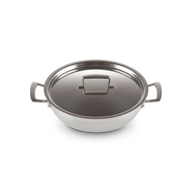 Le Creuset 3-Ply Stainless Steel Shallow Casserole