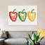 «Mixed Peppers» par Tracie Andrews - Estampe numérique sur toile tendue avec châssis-31709689-73364299-73364300