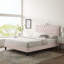 Grand lit plateforme en velours Clara Performance de Modway-771858869