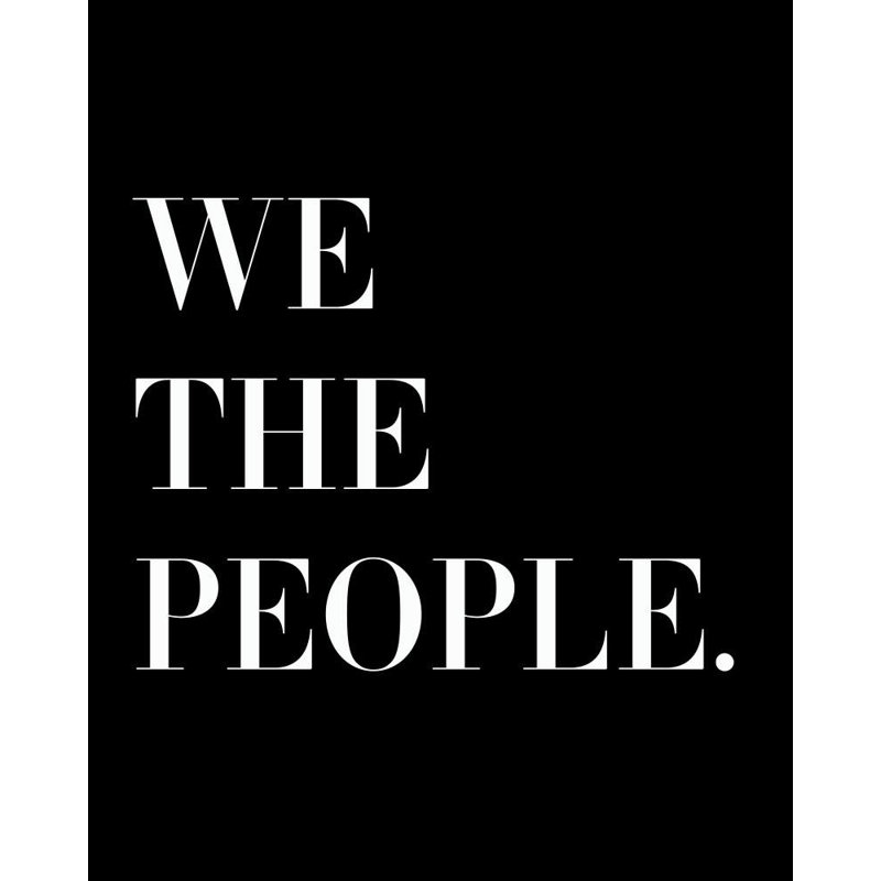 We The People Wallpaper by Jamie Graney, 120" W x 180" L