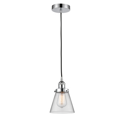 Cone 1 Light Mini Pendant