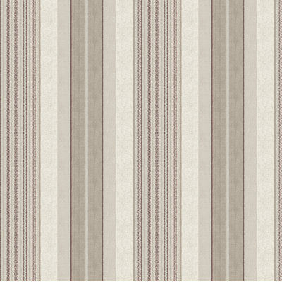 Escot Red Peel and Stick Wallpaper