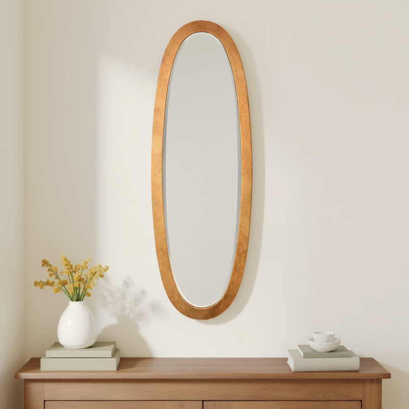 Jay Metal Oval Wall Mirror