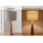 Manveen 20" Natural Solid Wood Table Lamp