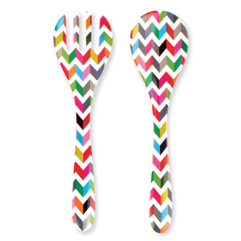 Ziggy Melamine Salad Servers