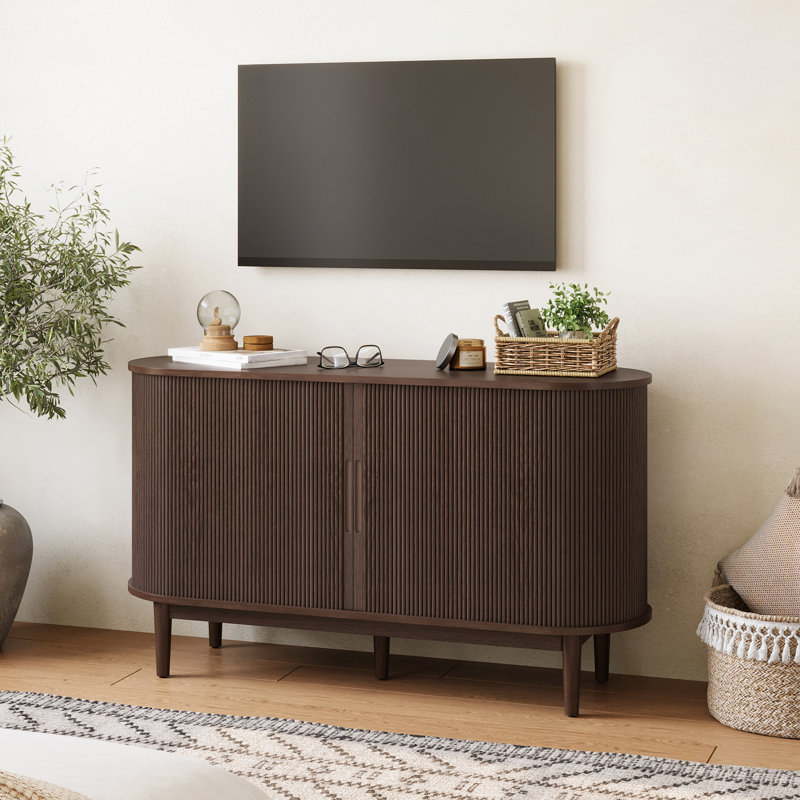Mosser 3-Piece Living Room Table Set, Dark Brown