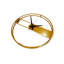 Dayna Metal Wall Clock