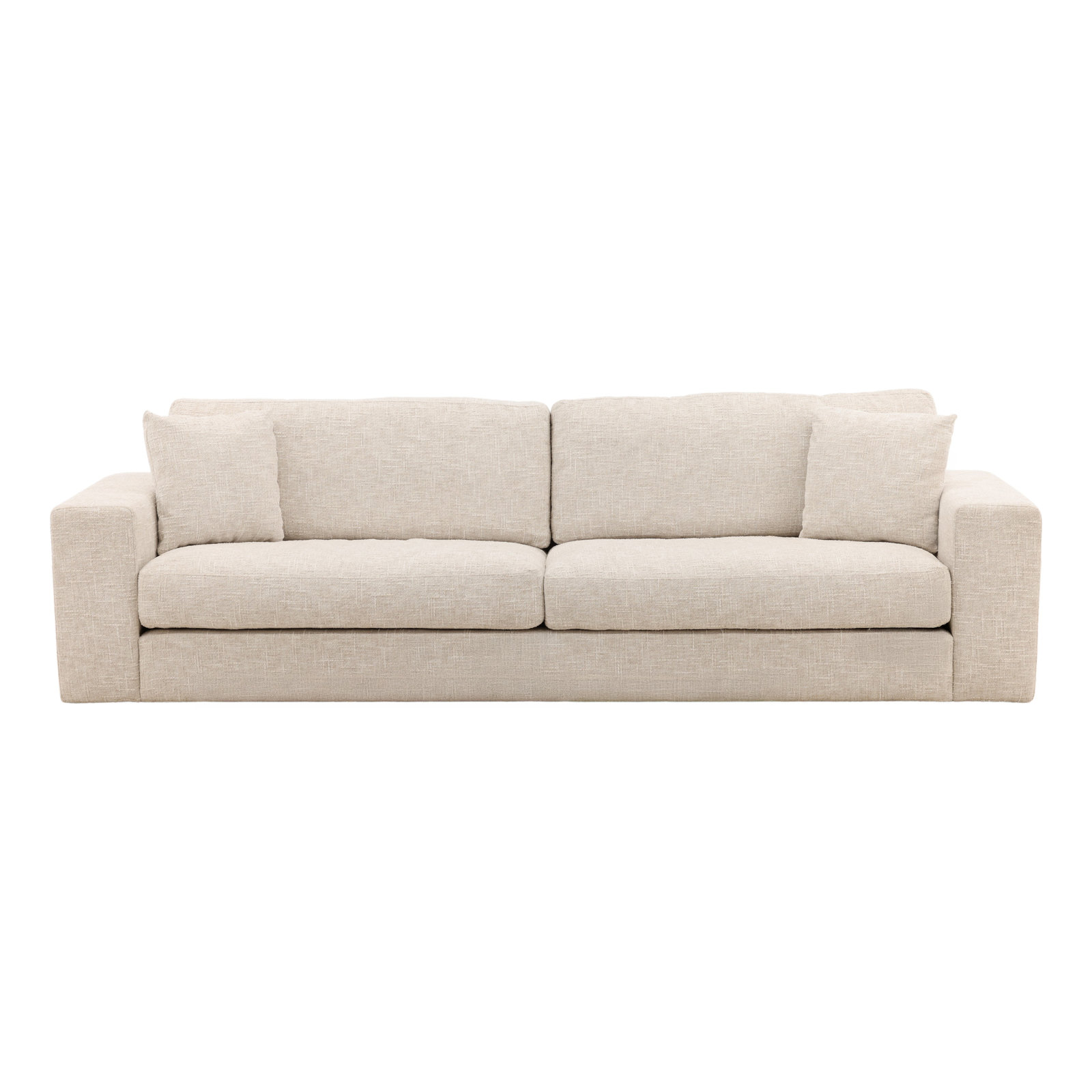Upholstered Sofa, Cream