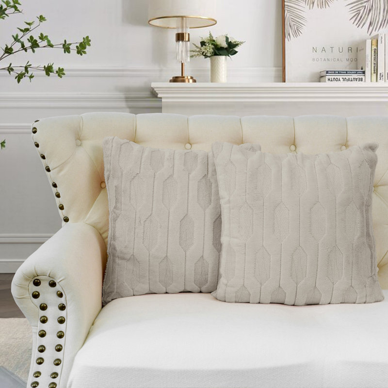 Housses de coussin Tatami, Taupe
