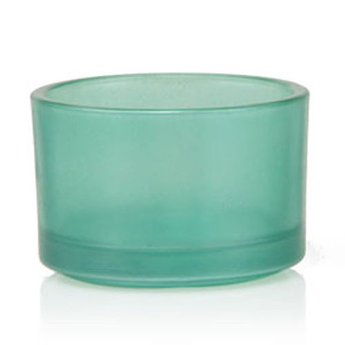 1.25cm Glass Tabletop Votive Holder, Pearlescent Green