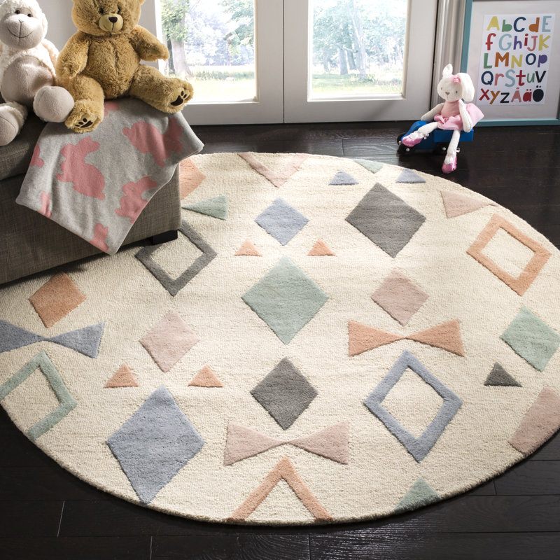 Tapis pour enfants, Rond 5 pi