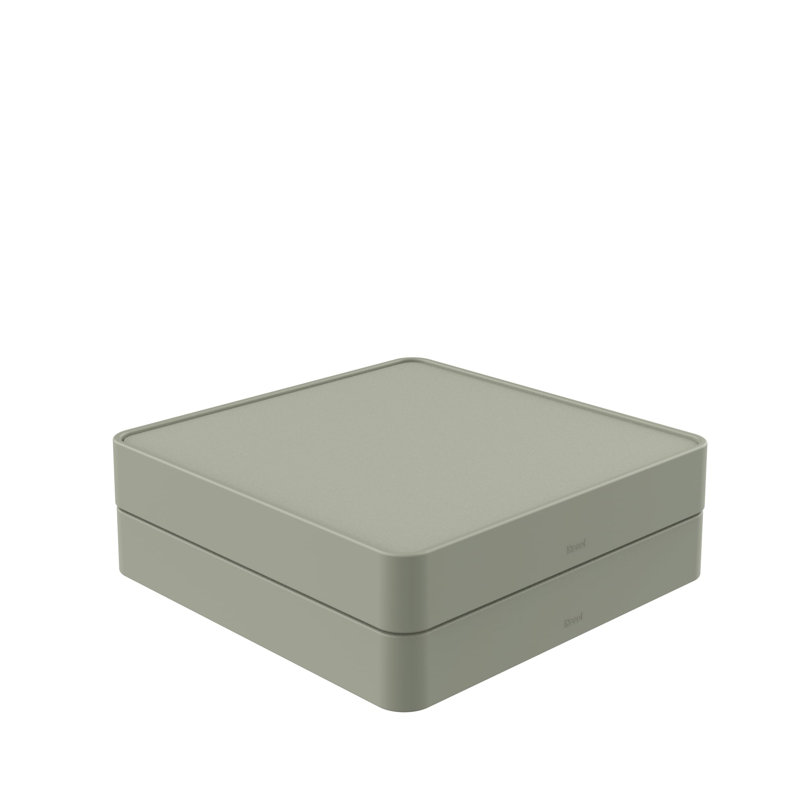 Brisa Outdoor Square Side Table, Salvia