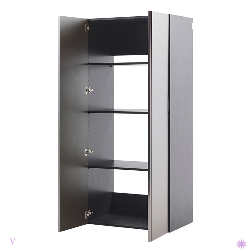 Armoire de rangement murale en bois