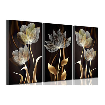 3 Piece Wrapped Canvas Print