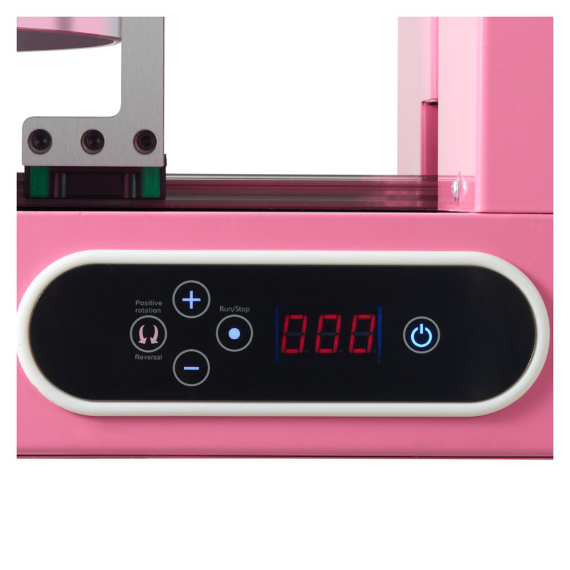 Electric Cake Decorating Machine with Rotating Turntable - Automatic Icing Spreader for 6-14" Cakes, Adjustable Speed & Height