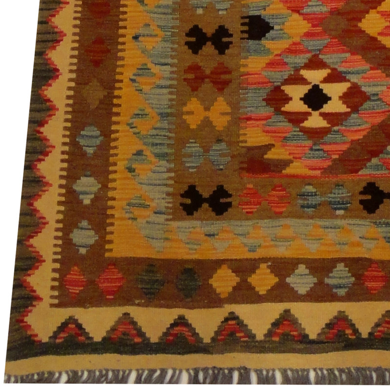 Azpeitia Wool Southwestern Indoor Rug