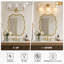 Barre d'éclairage de salle de bain moderne à 3 lumières 26 pouces avec abat-jour en lin texturé à intensité variable 3 lumières-129914344-133144551-133144555