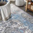 Stilwell Vintage Medallion Turquoise/Gray Rug-2114957140