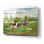  «Green Pasture» par Silvia Vassileva, art mural en verre acrylique, 24 po x 16 po-954289742