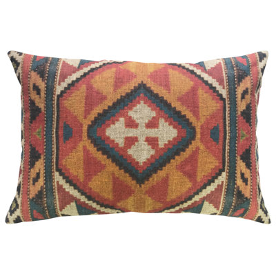 Kilim Linen Throw Pillow