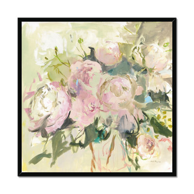 Peonies With Sage by Marilyn Hageman - Painting