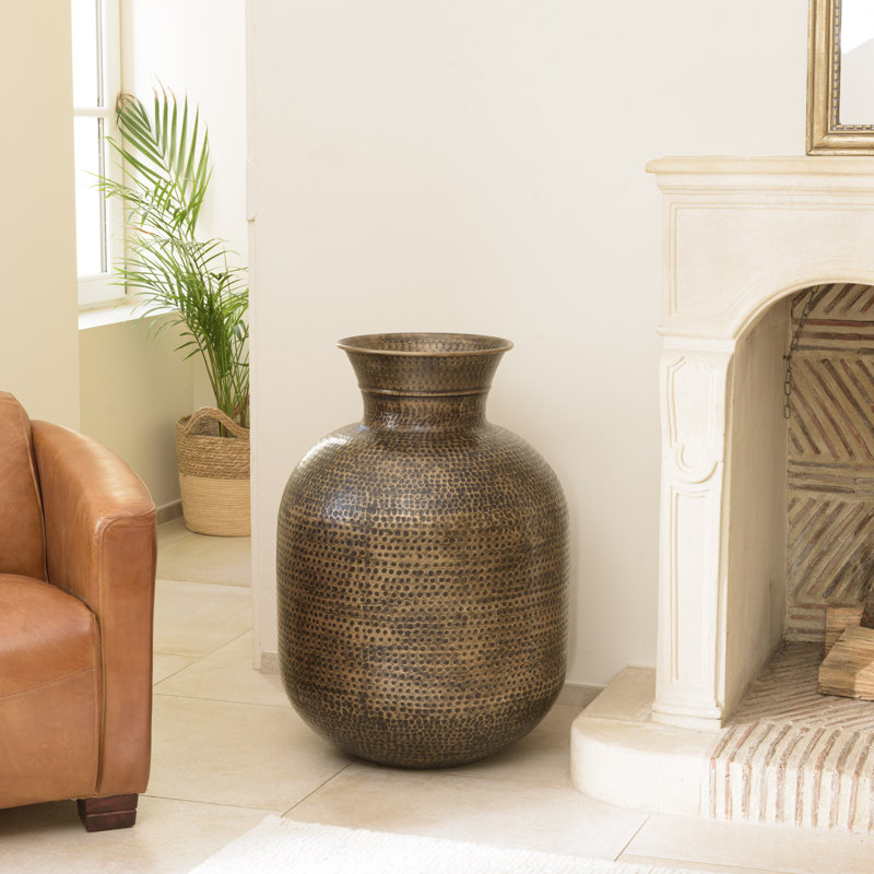 Cassina Aluminum Floor Vase