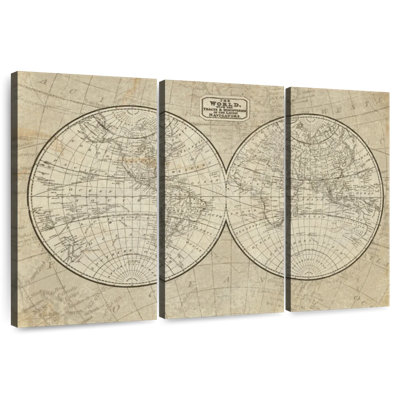 Carte du monde classique Aliaz