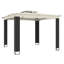 3m x 3m Powder Coated Steel Gazebo-108051841