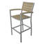 Chaise avec accoudoirs de bar POLYWOOD Euro-9705818-9705819
