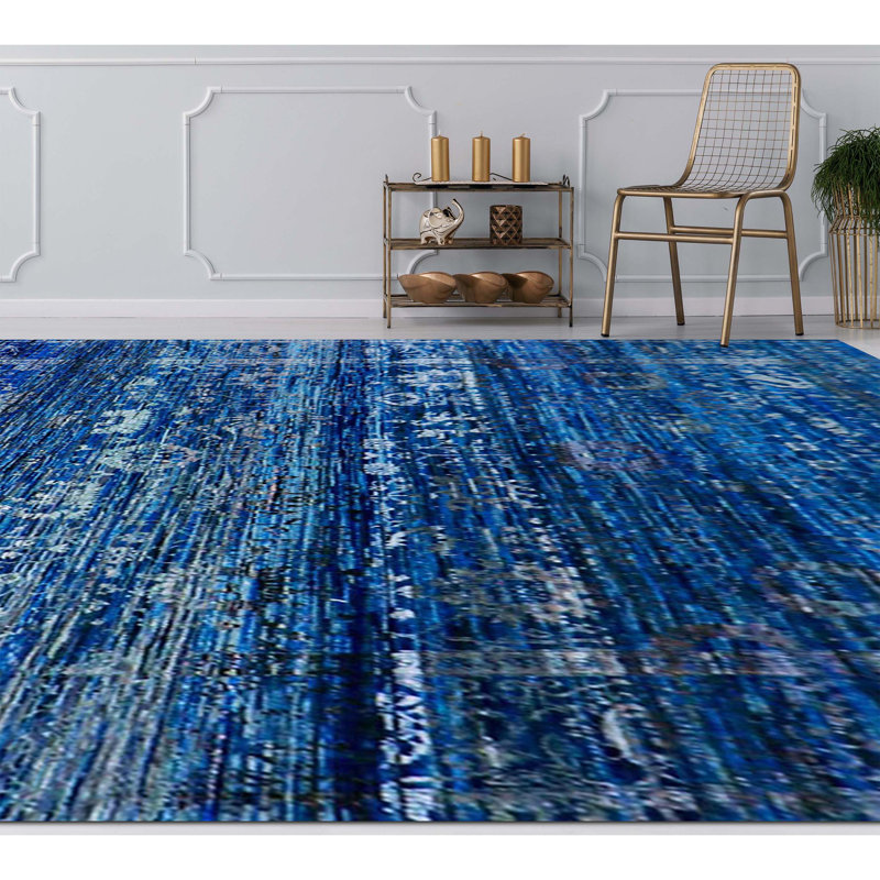 Abstract Area Rug, Rectangle 8' x 10'