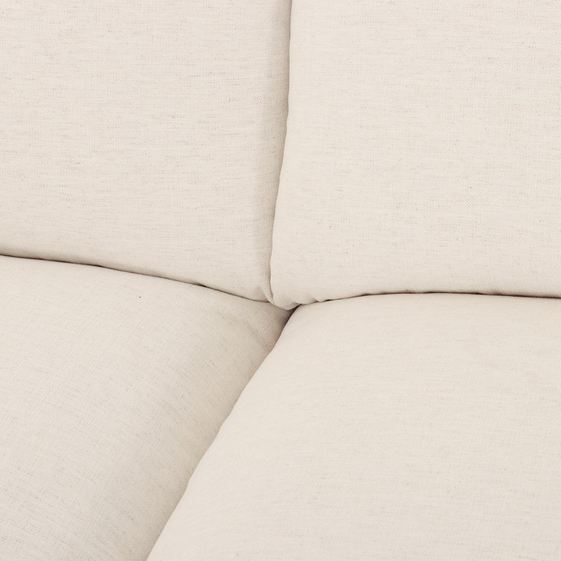 Caulkins Upholstered L-Shaped Sectional, 31.5" H x 120" W x 120" D, Left Hand Facing