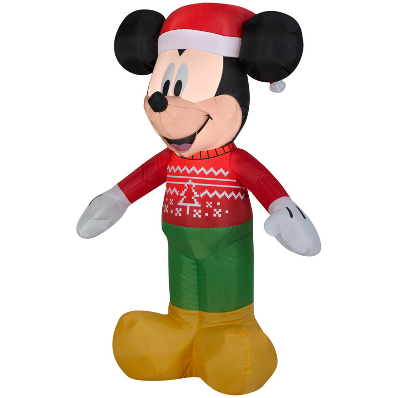 Mickey en chandail gonflable Disney