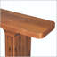 Table d'entrée de ferme de 60 pouces avec placage d'acacia-966976172