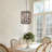 Kalida 3 - Light Walnut Lantern Pendant