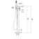 Single Handle Floor Mounted with Handshower