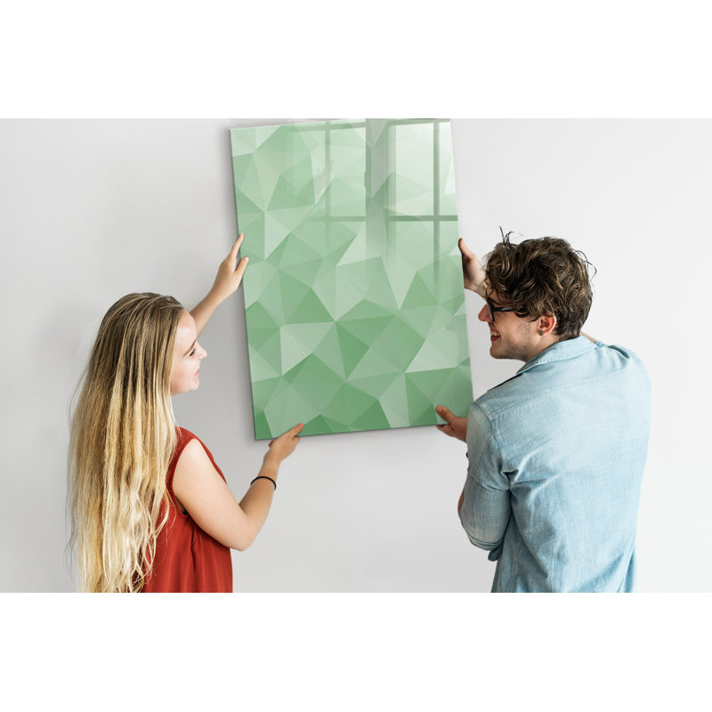 Magnetic Glass Photo Memo Board