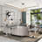 Luxury Console Table With Metal U Base And Gloss Texture Top-1581396829