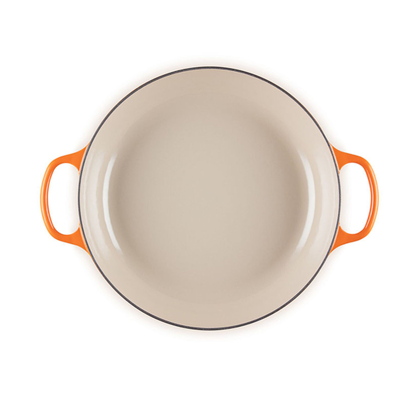 Le Creuset Signature Enameled Cast Iron Braiser with Lid, Cerise