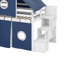 Lit mezzanine double avec tente et tour-340305658-340305661