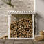 Firewood Rack 108x64.5x109 cm Solid Wood Pine-92590424