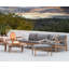 Quatro Outdoor Round Teak Table-63925720