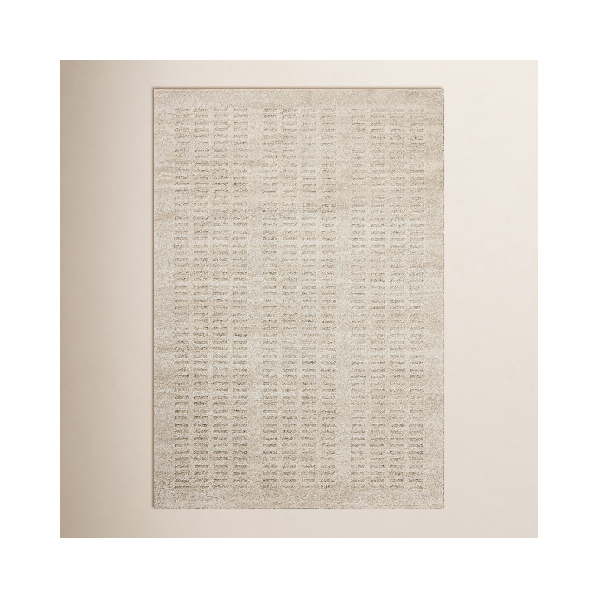 Amber Lewis x Loloi Monty  Ivory / Beige Area Rug, Rectangle 4' x 6'