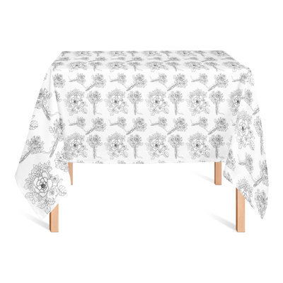 Sumner Floral Square Tablecloth