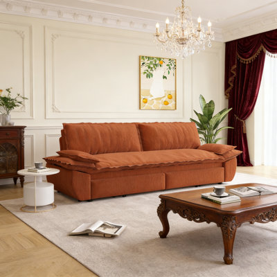 Canapé-lit escamotable grand 73,2 po