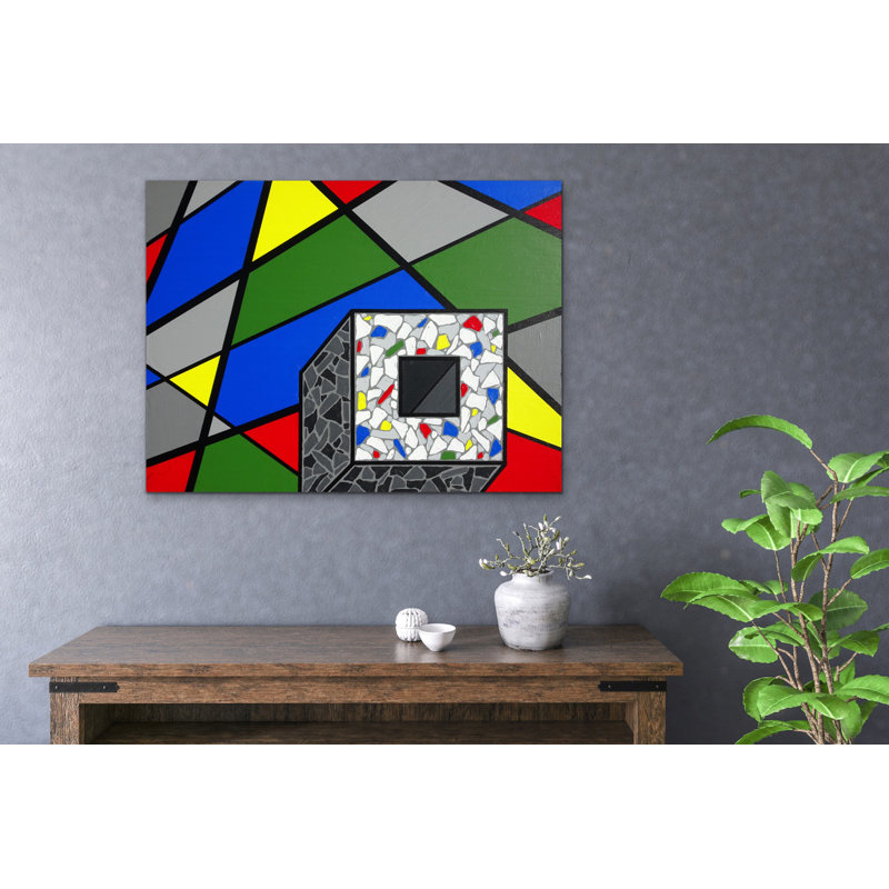 Depth Perception #1 Painting by Eddie Bruckner