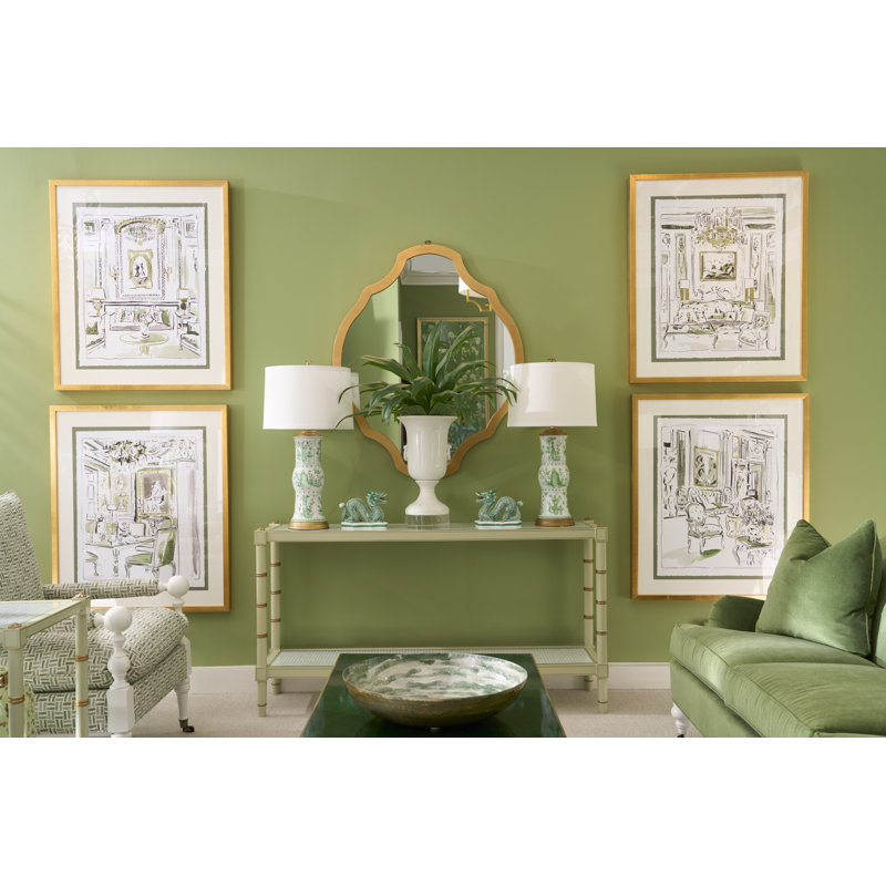 Myrtle Flat Metal Wall Mirror