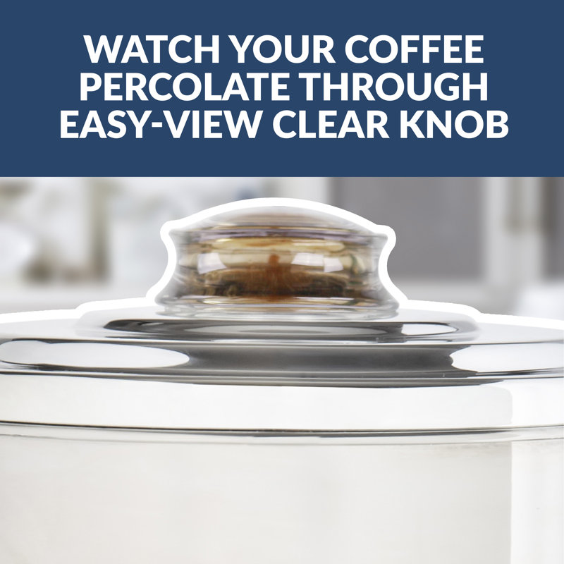 HomeCraft Quick-Brewing 1000-Watt Automatic 30-Cup Coffee Urn